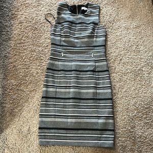 Sweater material Calvin Klein striped size 2 dress